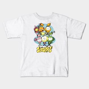 the snorks family Kids T-Shirt